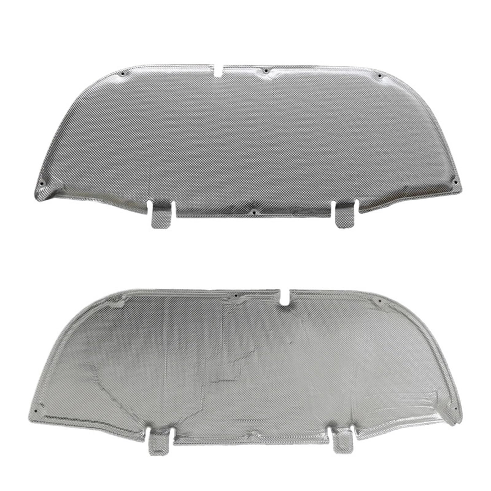 VMXGTF Schallwärmedämmendes Wattepad for die vordere Motorhaube, for Toyota, for Corolla Cross 2020-2022, Mattenabdeckung aus Aluminiumfolienschaumstoff Motorhaubenisolierung(Aluminum Foil) von VMXGTF