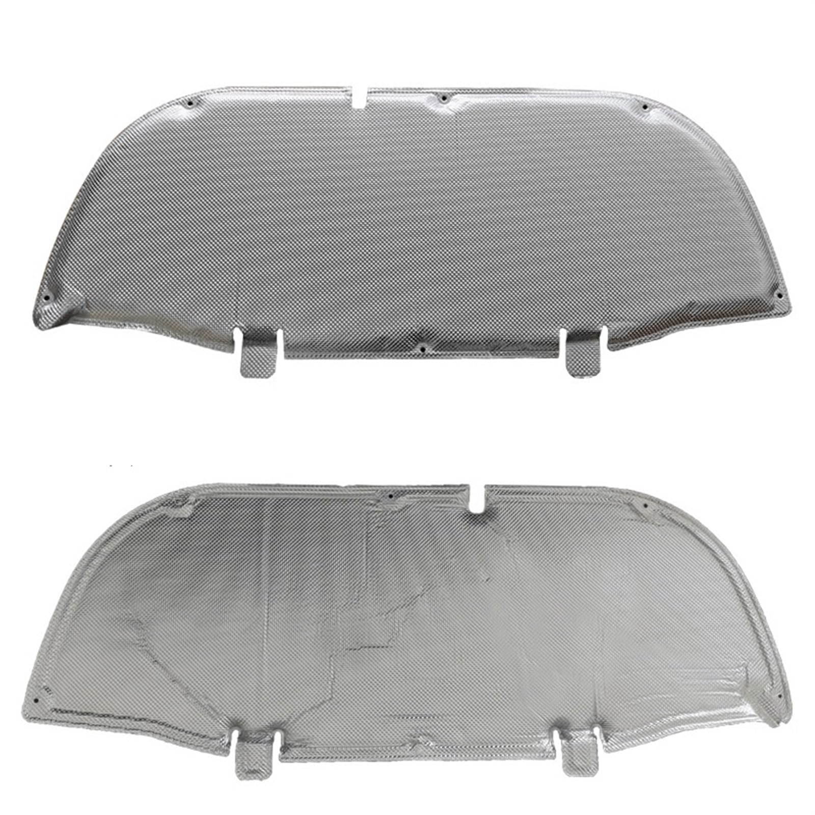 VMXGTF Wärmedämmendes Baumwollpad for die vordere Motorhaube des Autos aus Aluminiumfolie/Schaumstoff, Mattenabdeckung, for Toyota, for Corolla, Cross 2020-2022 Motorhaubenisolierung(Aluminum Foil) von VMXGTF