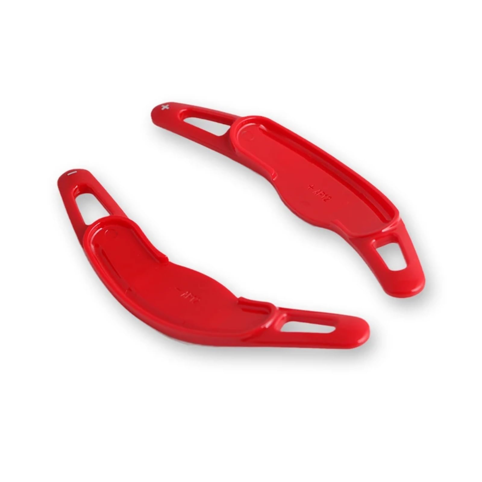 VNABIA Auto Lenkrad Schaltpaddel Kompatibel Mit Mini Für Mk3 F54 F55 F56 F57 Für F60 Für Clubman Für Cooper S Jcw Auto-Lenkradschaltpaddel Paddelverlängerung(Red) von VNABIA