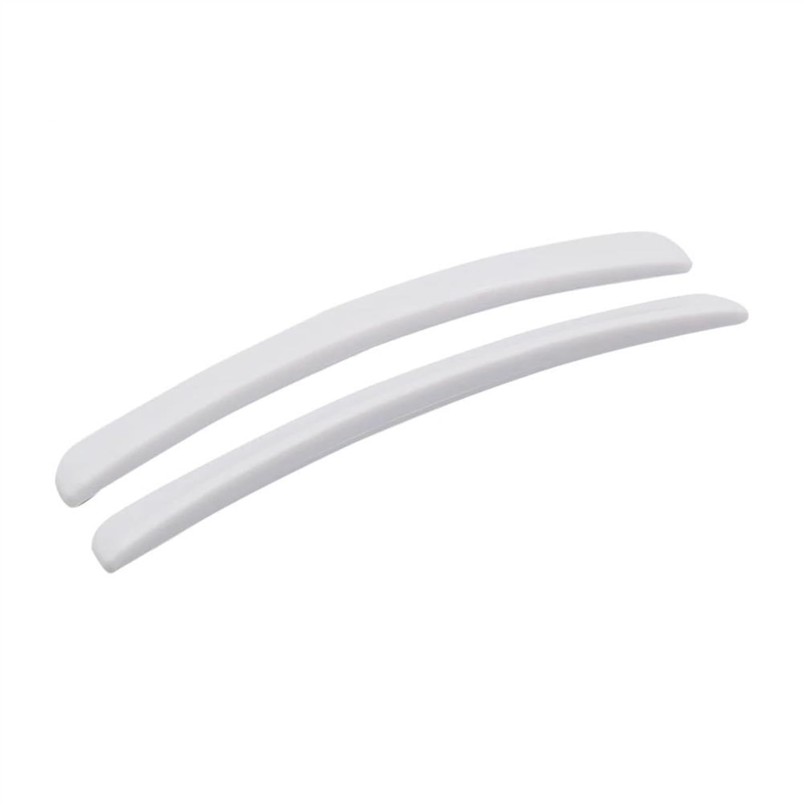 Universal Auto Fender Flare Arch Schutzaufkleber Lüftungsschlitze Schutzabdeckung Streifen Schmutzfänger Autozubehör(Weiss) von VNRQJLSN