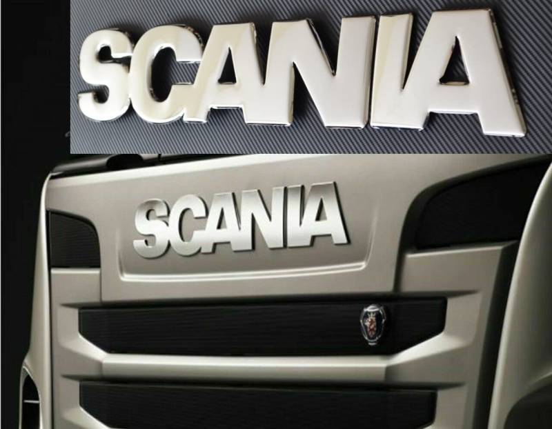 VNVIS 3D-Edelstahl-Emblem für Scania S/R 2016+ NextGen von VNVIS