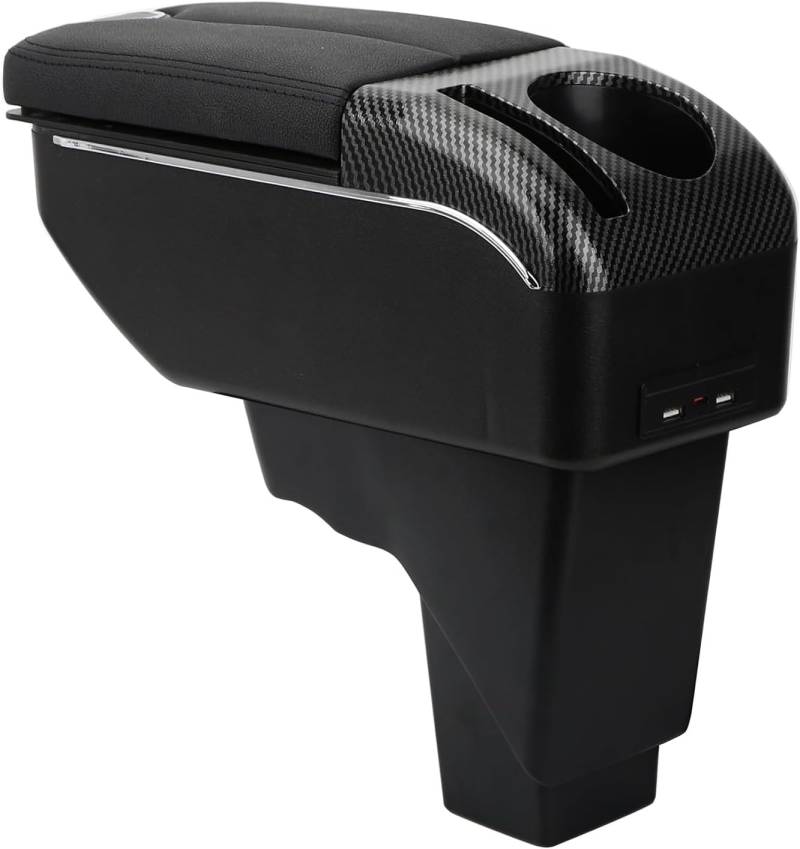 Auto armlehne Für Suzuki Für S-Presso 2019–2024 Center Console Organizer Box Doppeltür Stil Nutzbar Für Ellenbogen Unterstützung von VNXWHKGN