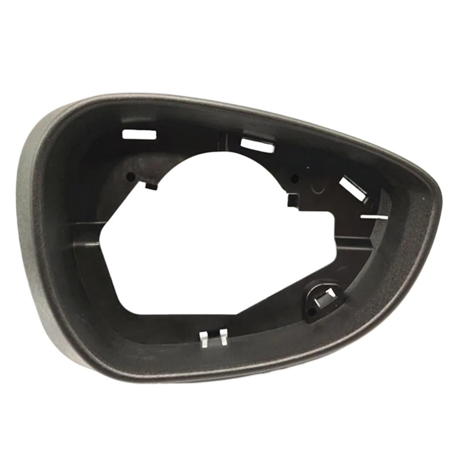 Auto Rückspiegel Abdeckung Für Ford Für Fiesta MK7 2009 2010 2011 2012 2013 2014 2015 2016 2017 Rückspiegel Rahmen Halter Trim Auto Seite Spiegel Gehäuse Rahmen Rückspiegelkappe(Black-Right) von VOALVT