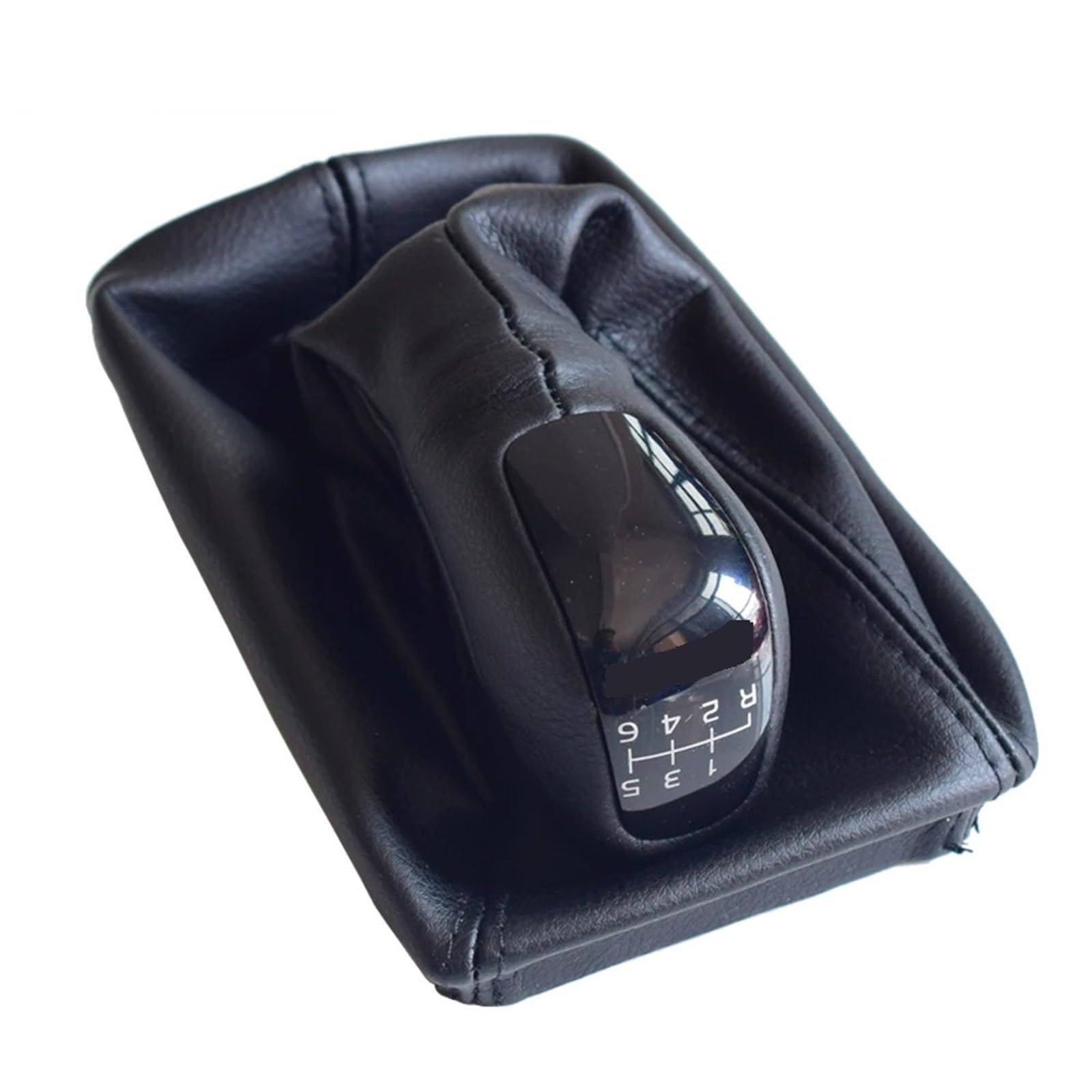 Auto Schaltknaufabdeckung Für Benz E Für Class W211 2002-2009 Manuelle Schaltknauf Shifter Gamasche Boot Stift Griff Abdeckung Klassische Eleganz AVANTGARDE Schalthebel Abdeckung(Elegance-6 Speed) von VOALVT