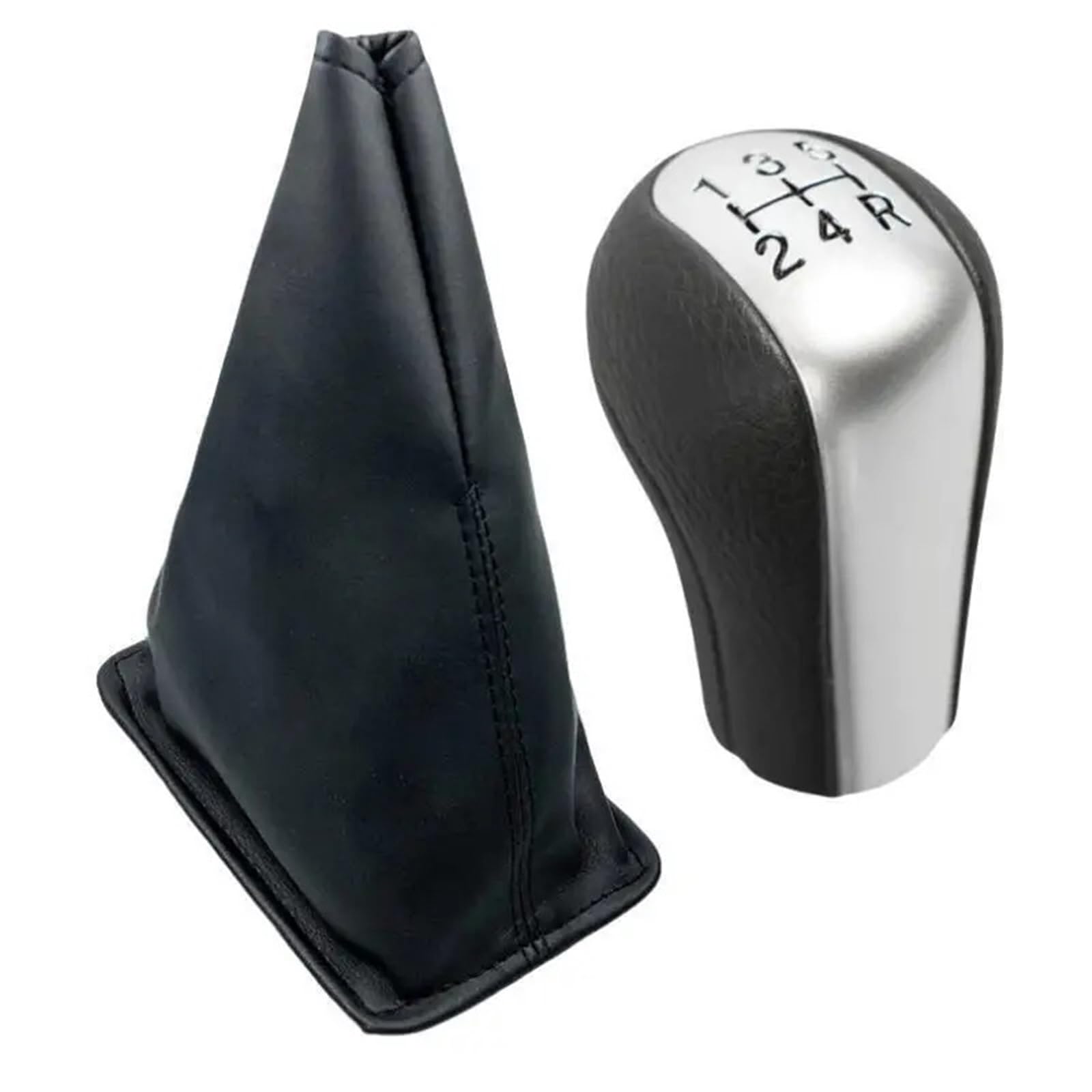 Auto Schaltknaufabdeckung Für Toyota Für Corolla 1998-2003 Für AYGO Für Verso Für RAV4 Für YARIS Für VITZ 5/6 Gang Schaltknauf Hebel Shifter Stick Gamasche Boot Abdeckung Kragen Schalthebel Abdeckung( von VOALVT