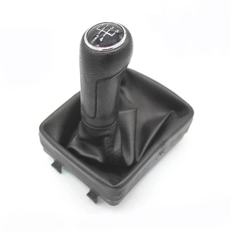 Auto Schaltknaufabdeckung Für VW Für Polo 9N 9N2 2002 2003 2004 2005 2006 2007 2008 2009 Leder Schaltknauf Hebel Shifter Gamasche Boot Fall Schalthebel Abdeckung von VOALVT