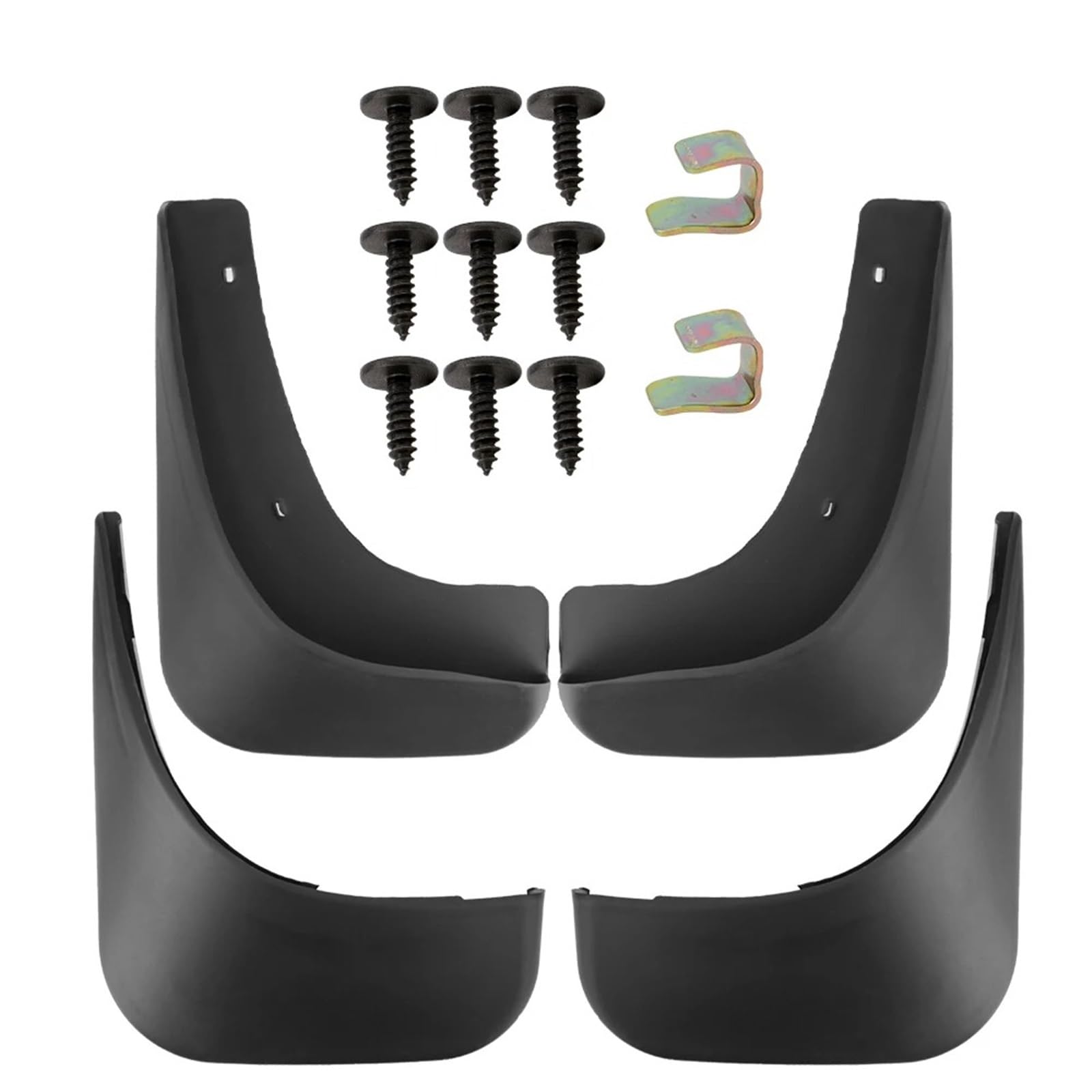 Auto Schmutzlappen Für VW Für Touran 2003-2009 Auto-Styling 4 Teile/Satz Auto Zubehör Spritzschutz Vorne Hinten Kotflügel Auto Spritzschutz von VOALVT