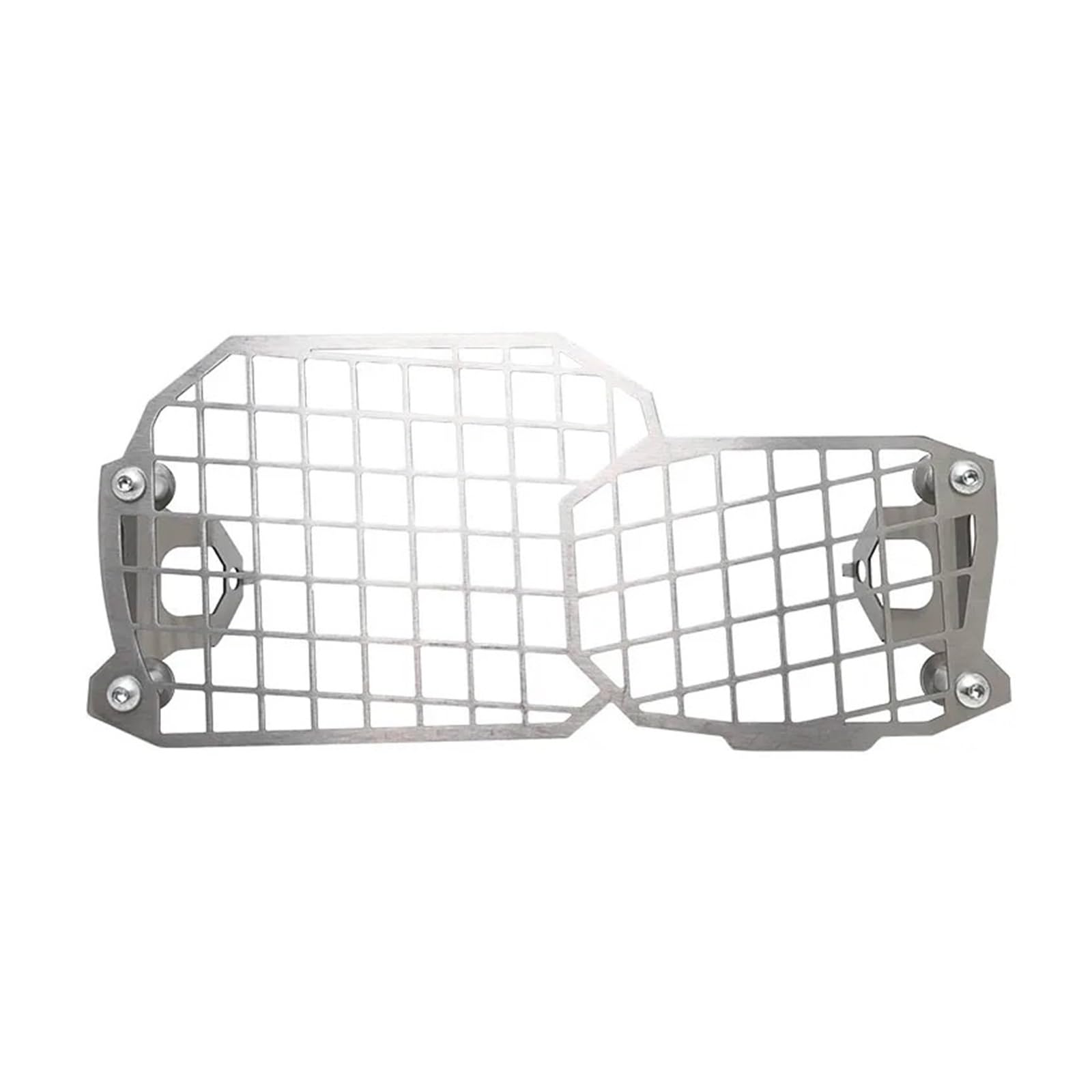 Für F800GS 2008-2016 Scheinwerferschutz Grille Schutzabdeckung Handlichtgitter Motorrad Front Scheinwerfer Grill Abdeckung(Silver) von VOALVT