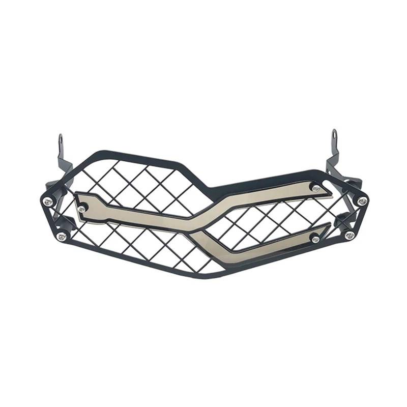 Für F850GS Für F750GS 2018-2023 Motorrad Scheinwerfer Protector Kopf Lichter Kühlergrill Schutz Schutz Abdeckung Motorrad Front Scheinwerfer Grill Abdeckung(Grey) von VOALVT