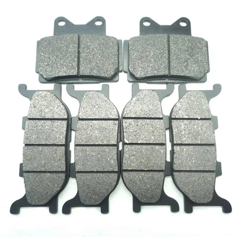 Motorradbremsbelag Für XJR400 1993-1996 Für XJR400S 1994 Für XJR 400 400S Motorrad Vorne Hinten Bremsbeläge Bremsbeläge Vorne&Hinten(Front Rear Pads) von VOALVT