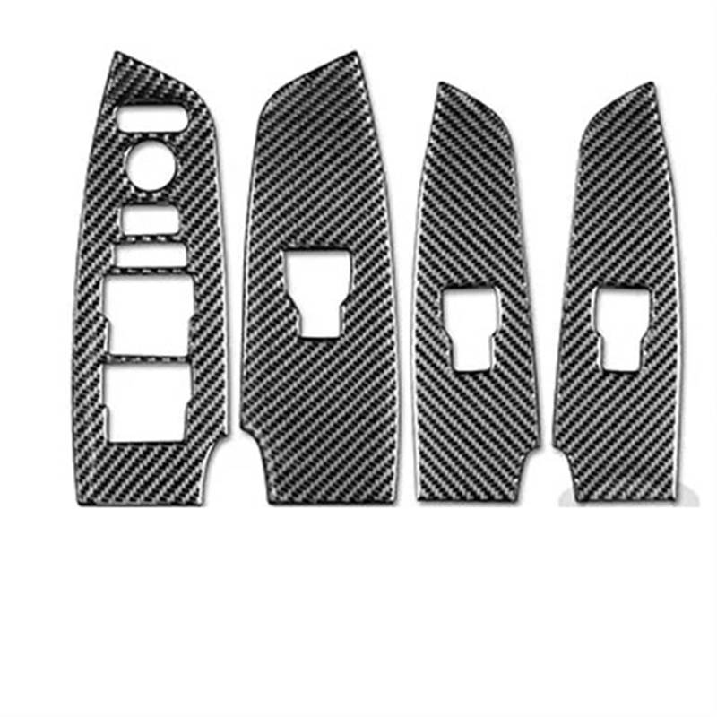 PanelMittelkonsole Für Accord 2018-2021 Carbon Fiber Getriebe Shift Fensterheber Bedienfeld Air Outlet Anzug Auto Innen Zubehör Aufkleber Auto Konsolenrahmen(Window Lift LHD) von VOALVT