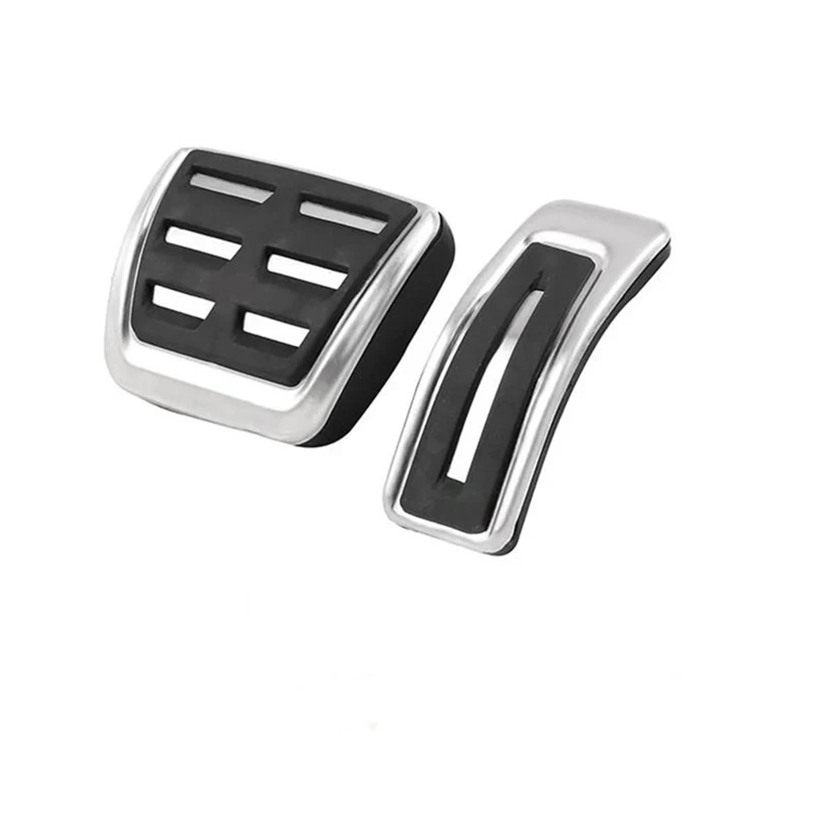 Pedale Für E-Tron Für Q4 at MT Auto Fußpedale Edelstahl Gas Bremse Restfoot Pedal Pads Protector Zubehör Bremse Fußstütze(at) von VOALVT