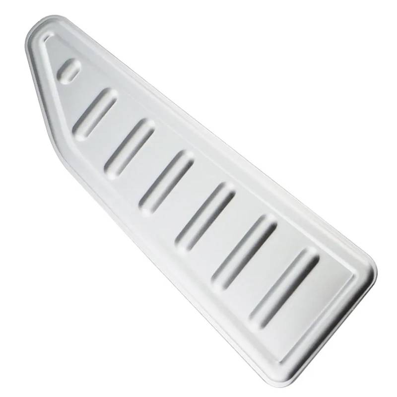 Pedale Für FIAT Für 500X Für 500X 2015-2021 Autopedale LHD at Gaspedal Kraftstoffbremspedal Fußpedalpolster Schutzzubehör Bremse Fußstütze(1Pcs Silver Rest) von VOALVT