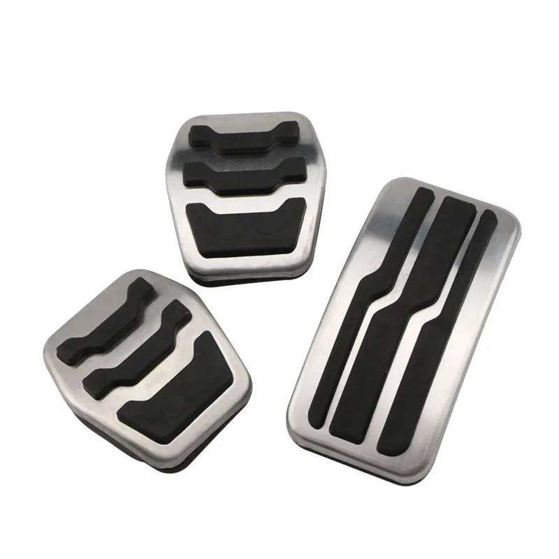 Pedale Für Ford Für Focus 3 Für MK3 Für RS Für ST 2012-2020 Auto Edelstahl Auto Kraftstoff Gas Pedal Bremse Pedale Abdeckung Teile Bremse Fußstütze(MT 3Pcs) von VOALVT