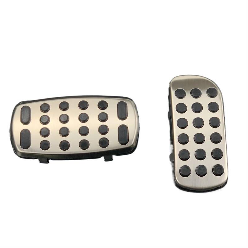 Pedale Für Nissan Für Bluebird Für Sylphy 2006-2012 Auto Styling Pedal Kraftstoff Gas Bremspedal Abdeckung Pad Platte Bremse Fußstütze(Automatic 2pcs) von VOALVT