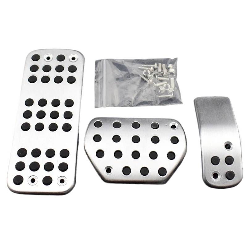 Pedale Für Peugeot Für 207 Für 301 Für 307 Für 208 Für 2008 Für 308 Für 408cc Auto Gas Fußstütze Modifizierte Pedal Pad Platte Bremse Fußstütze(at) von VOALVT