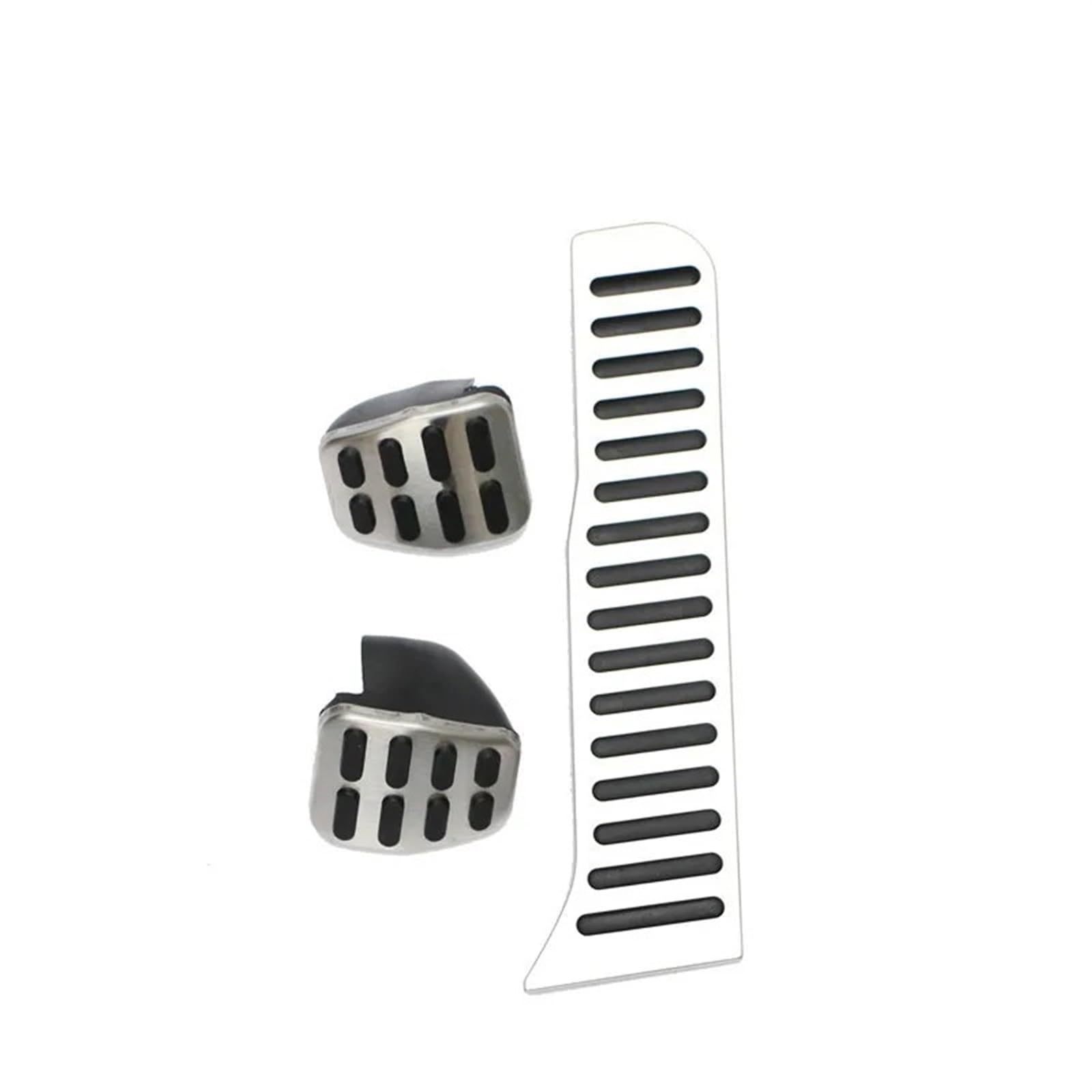 Pedale Für VW Für Jetta Für Golf 5 6 Für MK5 Für MK6 Für GTI Für Scirocco Auto Fußstütze Gas Pedal Pads Abdeckung Bremse Fußstütze(MT 3pcs) von VOALVT