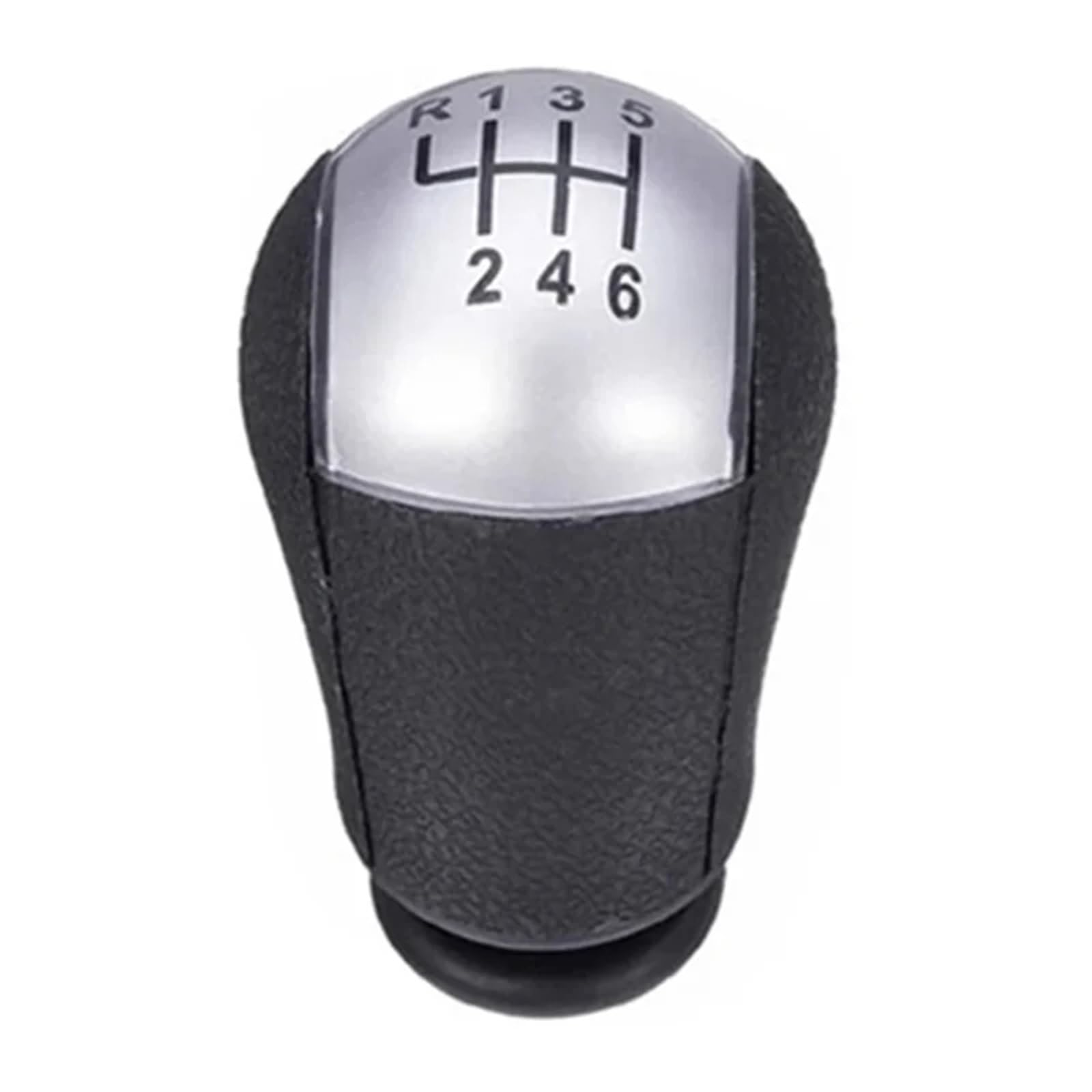 Schaltknauf Für Ford Für Focus 2 Für Mondeo MK2 2004 2005 2007 2008 2009 2010 2011 Auto-Styling Schaltknauf Hebel Gaitor Shifter Boot Cover Case Schaltknüppel(6 Speed Silver knob3) von VOALVT