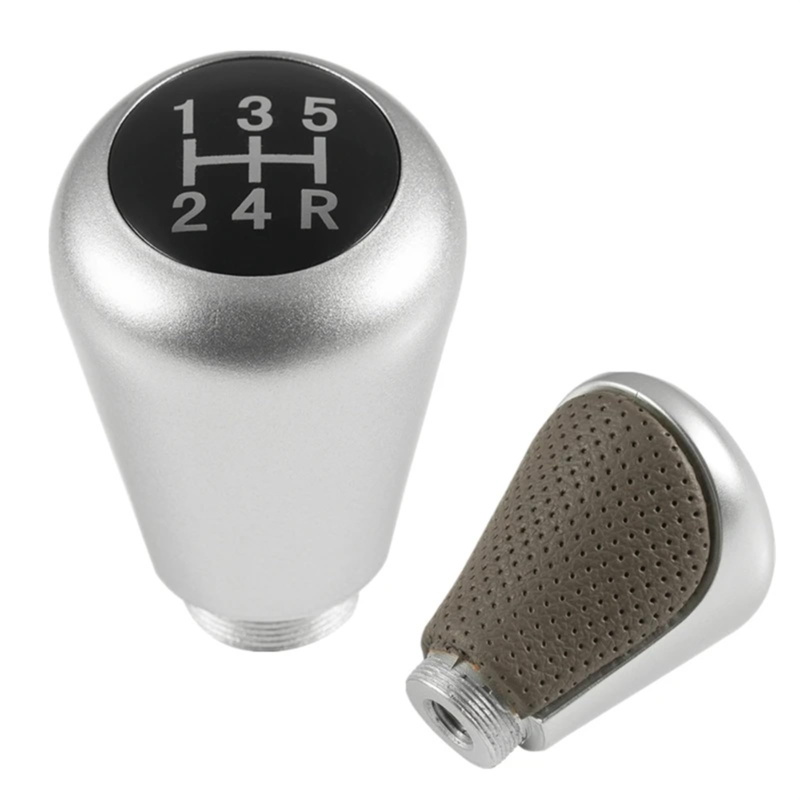 Schaltknauf Für Great Für Wall Für Hover H3 H5 2010-2013 Auto Styling Zubehör 5 Gang Schaltknauf Schalthebel Gamasche Staubschutz Schaltknüppel(Gear Knob Beige) von VOALVT