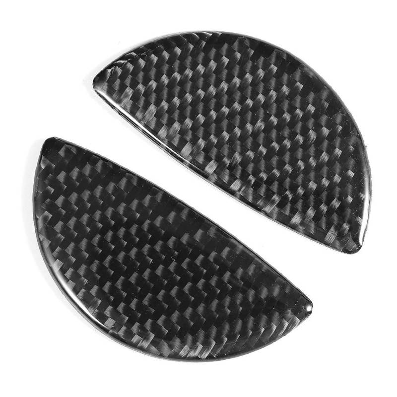 VOBOR 2pcs Carbon Fiber Auto Innentürgriff Abdeckung Aufkleber Trim Für Mini Coop-er R55/R56/R60 von VOBOR