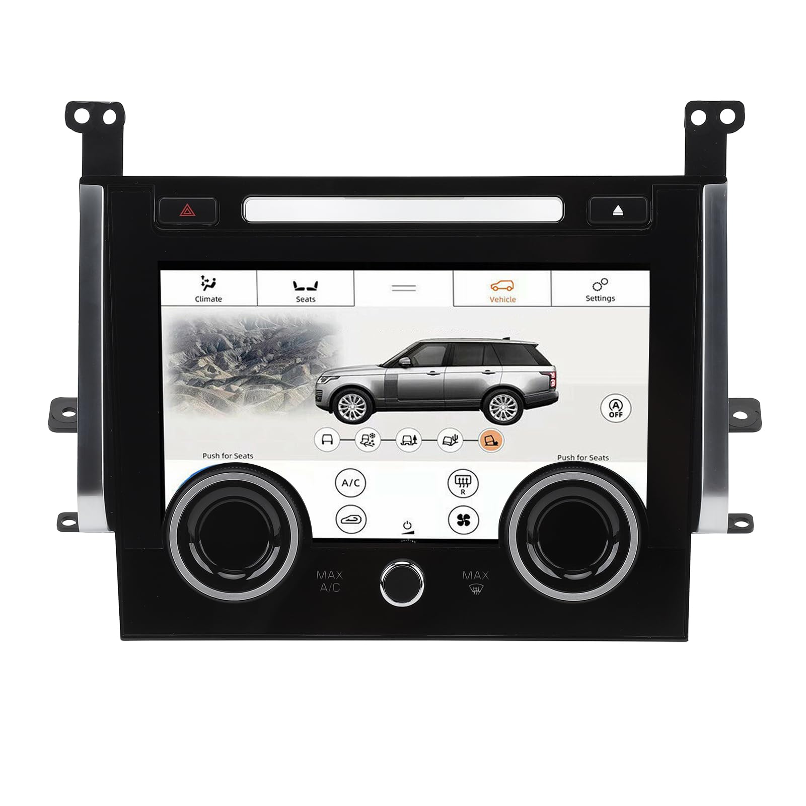 VOBOR 9-Zoll-LCD-Touchscreen-Klimaanlage, Klimaanlage, AC-Panel für Sport L494 2013 Bis 2017, DC 9 Bis 16 V von VOBOR