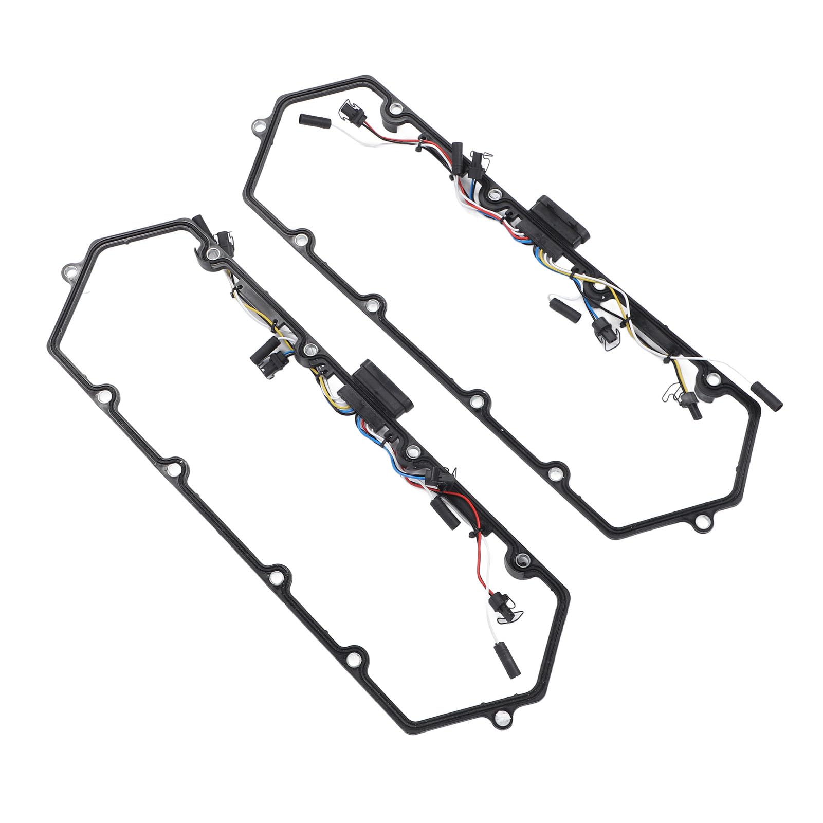 VOBOR Ventildeckeldichtungs-Kabelbaumsatz, Motorventildeckeldichtung mit Glühkerzenrelais F4TZ12A342BA für E-250 E-350 7,3 L PowerStroke-Motoren von VOBOR