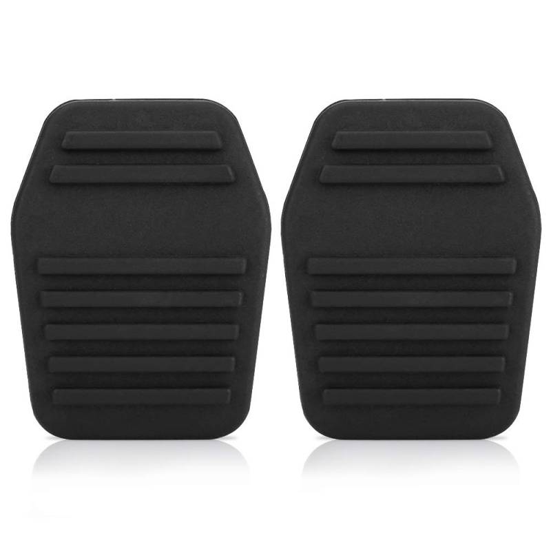 VOBOR 1 Paar Bremskupplung Gummi Fu?Pedal Pad Abdeckung für Transit MK6 MK7 20002014 von VOBOR