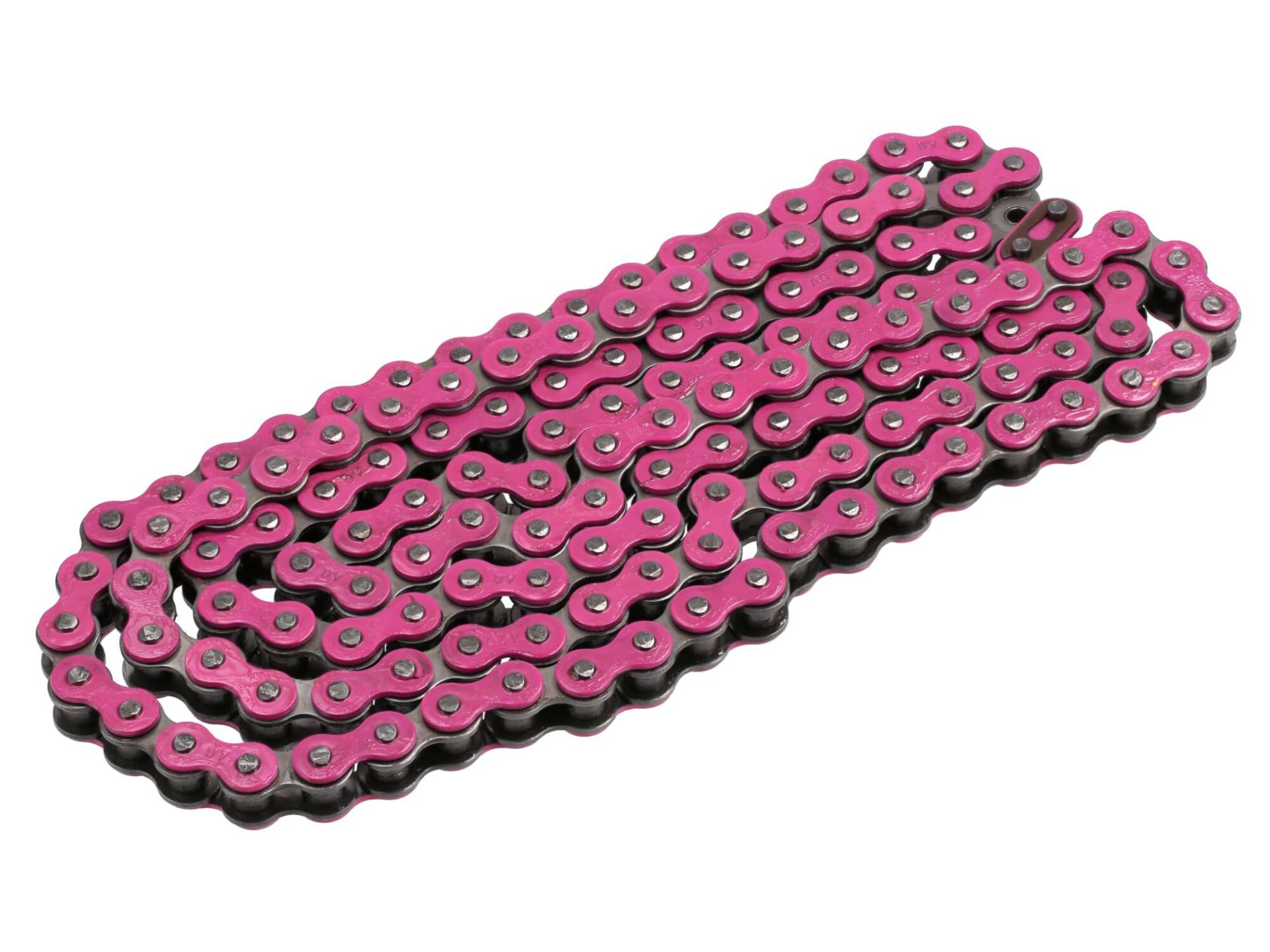 Rollenkette Pink, 136 Glieder, Teilung 420 - für Eigenbauten von VOCA Racing