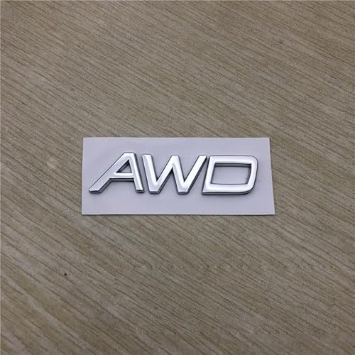 Auto Emblem Aufkleber für Volvo AWD T5 T6 S60L XC60 V40 XC90, Buchstaben Emblem Aufkleber, Auto Body Abzeichen Sticker, Logo Abzeichen Styling Dekorationsaufkleber Zubehör,C von VOLBOZ