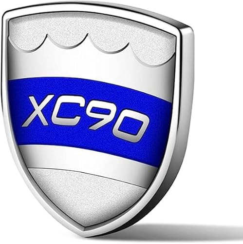 Auto Emblem Aufkleber für Volvo XC90 XC60 XC40 S90 S80 S60 V90 V60 V40 S80, Auto Karosserie Buchstaben Emblem Aufkleber Abzeichen Aufkleber, Logo Abzeichen Dekoration Aufkleber Autozubehör von VOLBOZ