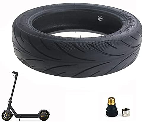 VOLOHAS 60/70-6.5 Tubeless Reifen mit Ventil für Segway Ninebot G30 Max Elektro Scooter Hinten Vorne Rutschfeste Reifen (1 PCS) von VOLOHAS