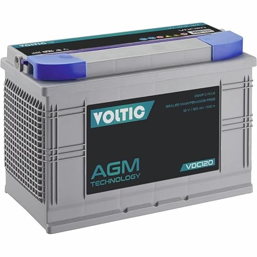 Voltima VDC120 Deep Cycle AGM 120Ah Batterie von VOLTIMA