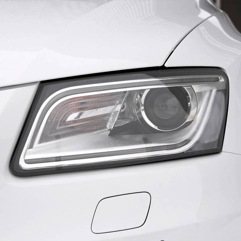 Auto Frontlicht Transparenter Aufkleber Scheinwerfer Schutzfolie, Für Audi Q2 Q3 Q5 Q7 4M Q8 SQ2 SQ5 SQ8 RSQ3 RSQ8 Zubehör von VOSINY