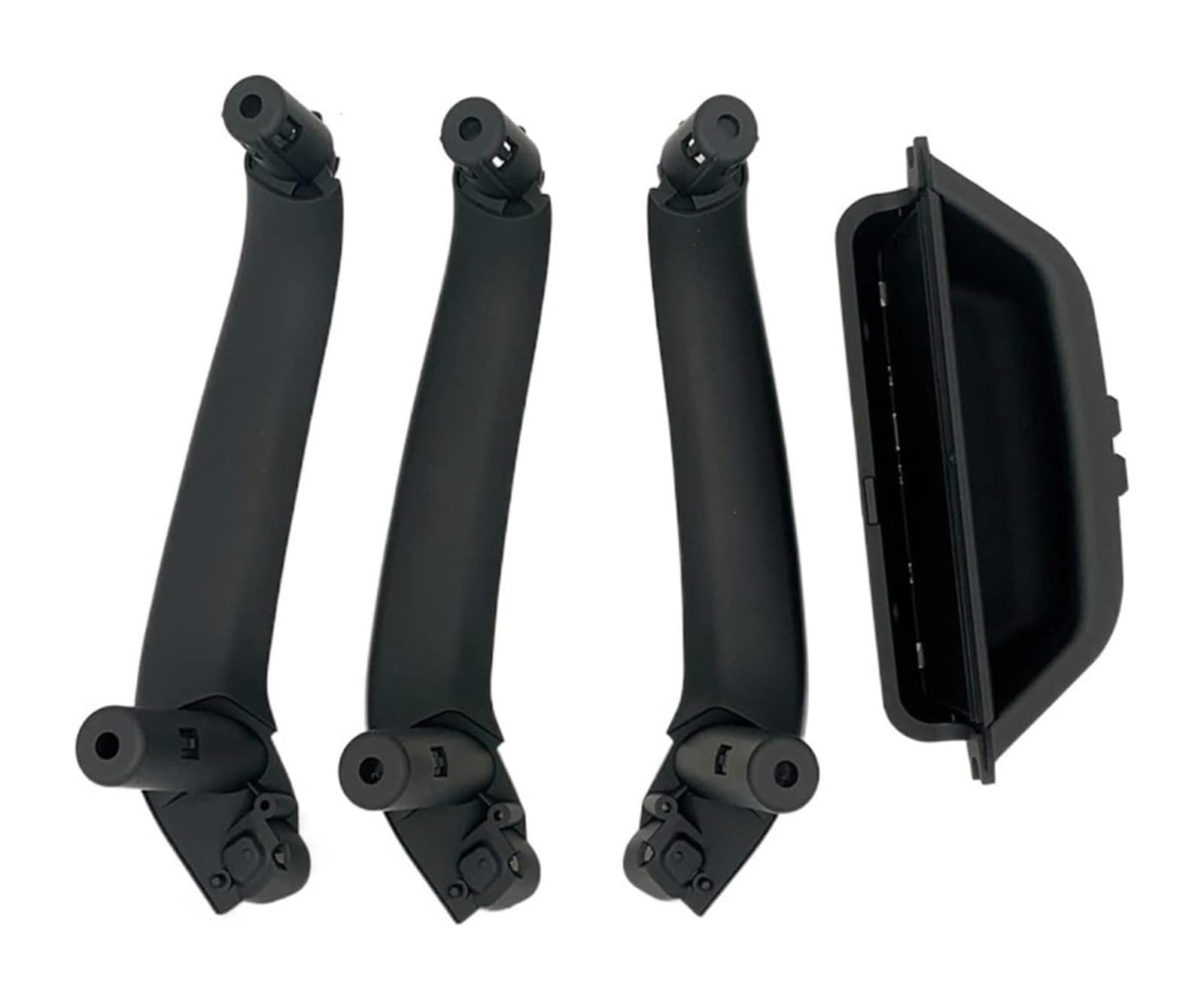 Auto Innentürgriffe Für B&MW X3 X4 F25 F26 2010-2016 RHD LHD Auto Innentürgriff Panel Griff Pull Trim Abdeckung(RHD 4pcs Set Black) von VPLPEREQAK