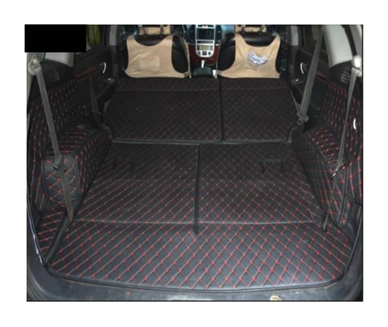 Auto Kofferraummatte Hinten Für Hyundai Für Santa Für Fe 2009-2011 Kofferraum Teppiche Liner Auto Innen Stamm Matten Schutz von VPLPEREQAK