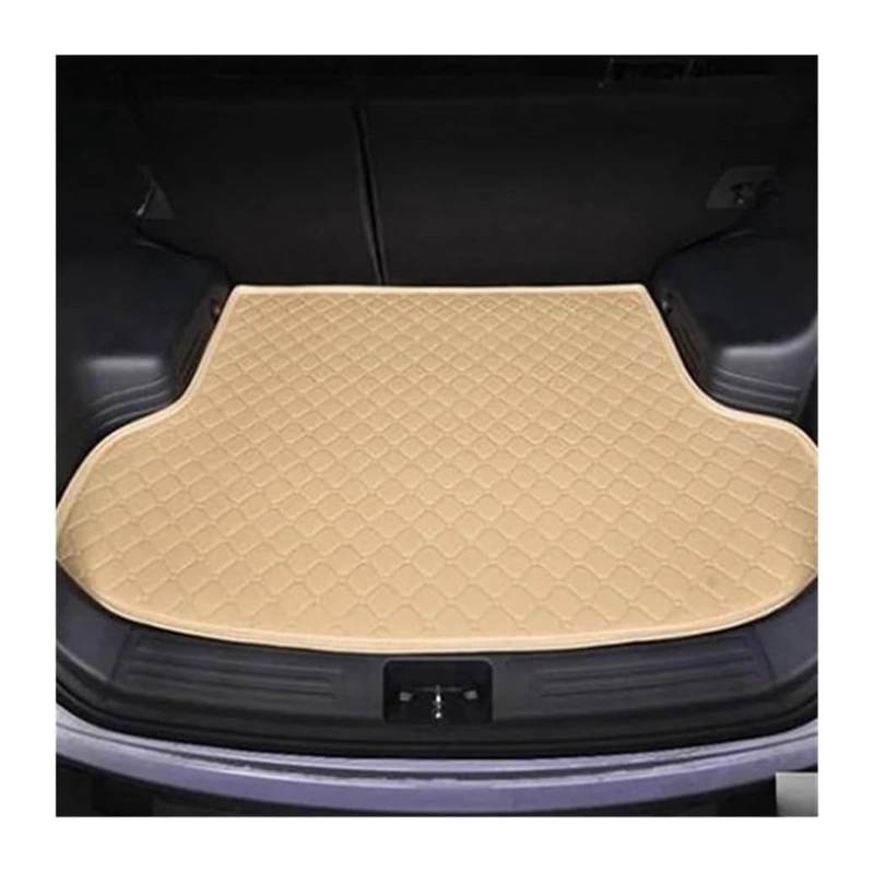 Auto Kofferraummatte Hinten Für Peugeot Für 308CC 2009-2016 Cargo-Liner Teppich Innen Zubehör Abdeckung Auto Kofferraum Schutz Innen Kofferraum Matte(Beige) von VPLPEREQAK