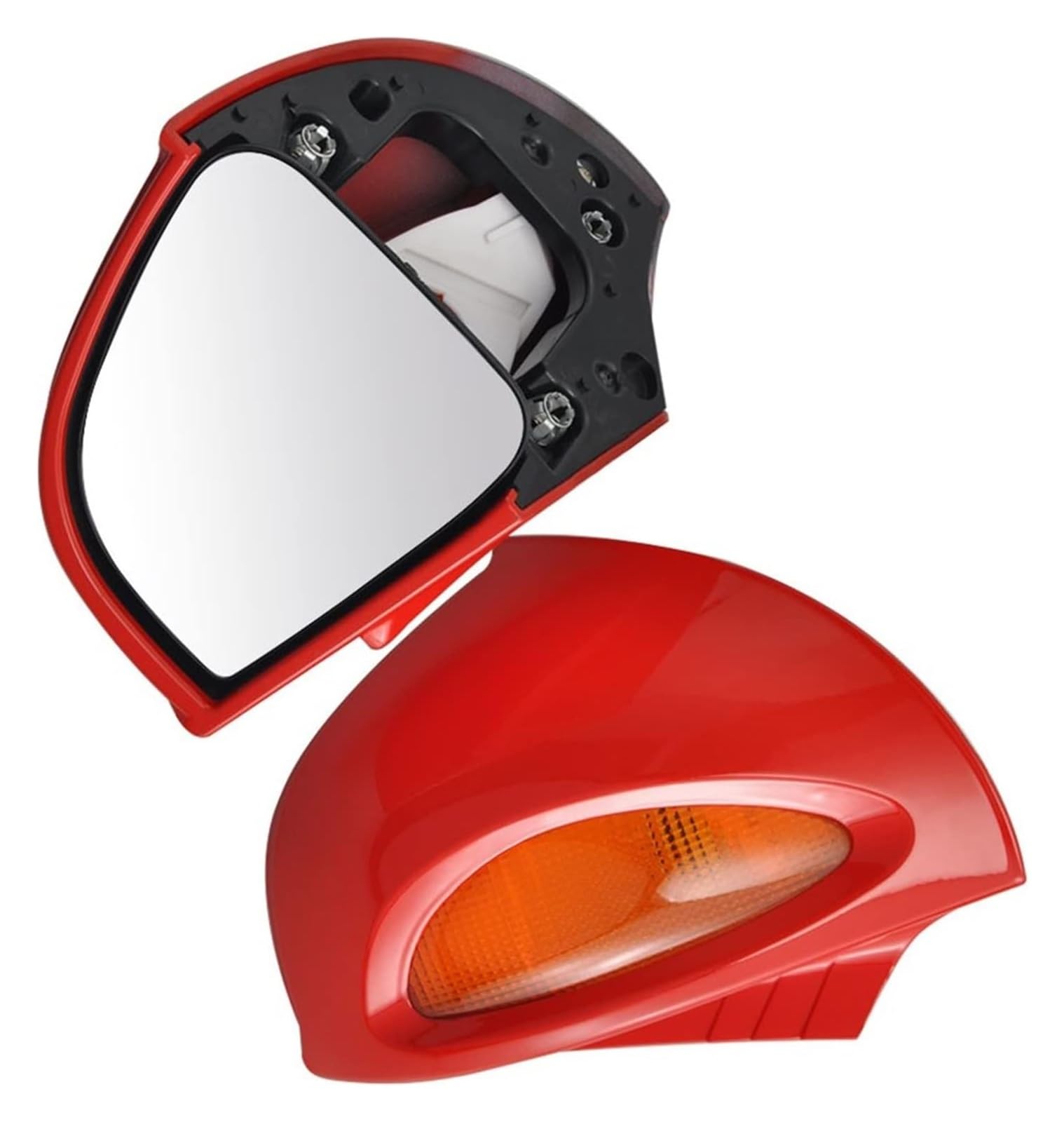 Motorrad Rückspiegel Für BM&W R 1100RT R1100RTP R 1150RT Dekoration Motorrad Rückansicht Rückansicht Seitenspiegel Signalobjektiv(Red) von VPLPEREQAK