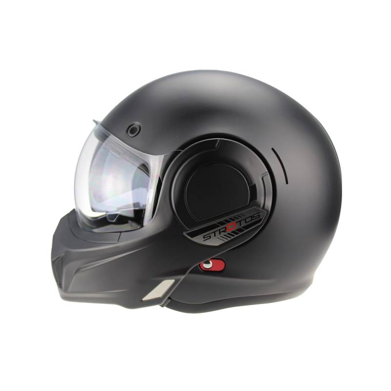 F242 P/J Reverse Flip-Up Motorcycle Helmets - Double Visor Modular Jet Crash Helmet for Racing Sports Touring - Road Legal 22.06 Approved Adult Motorbike Helmets for Men Women von VPR