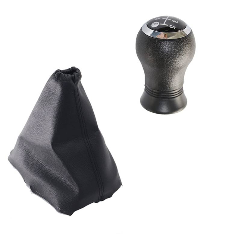 VPVEPHMKK 5 Geschwindigkeitsauto-Umschaltgetriebe-Knopfhebel Gaiter-Boot-Abdeckung Autozubehör fit for Toyota Passt for AURIS 2007-2011. Schaltknauf(5 speed set) von VPVEPHMKK