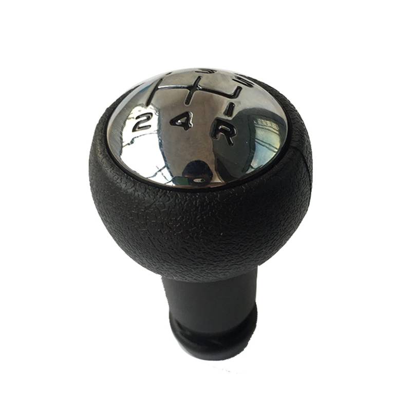 VPVEPHMKK Chrom-Auto-Umschaltungsgetriebe-Knopfhebel-Boot-Abdeckung for Peugeot 307 207 Fit for Citroen C3 C4 C5. for Teile passen Schaltknauf(Gear knob) von VPVEPHMKK