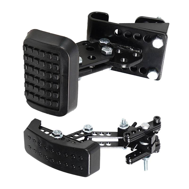 VPVEPHMKK Universal Auto Bremspedal Extender Pedal Extension Vergrößern Auto Anti Rutsch Pedal for Teile Fahrzeug Zubehör Ersetzt Pedal von VPVEPHMKK