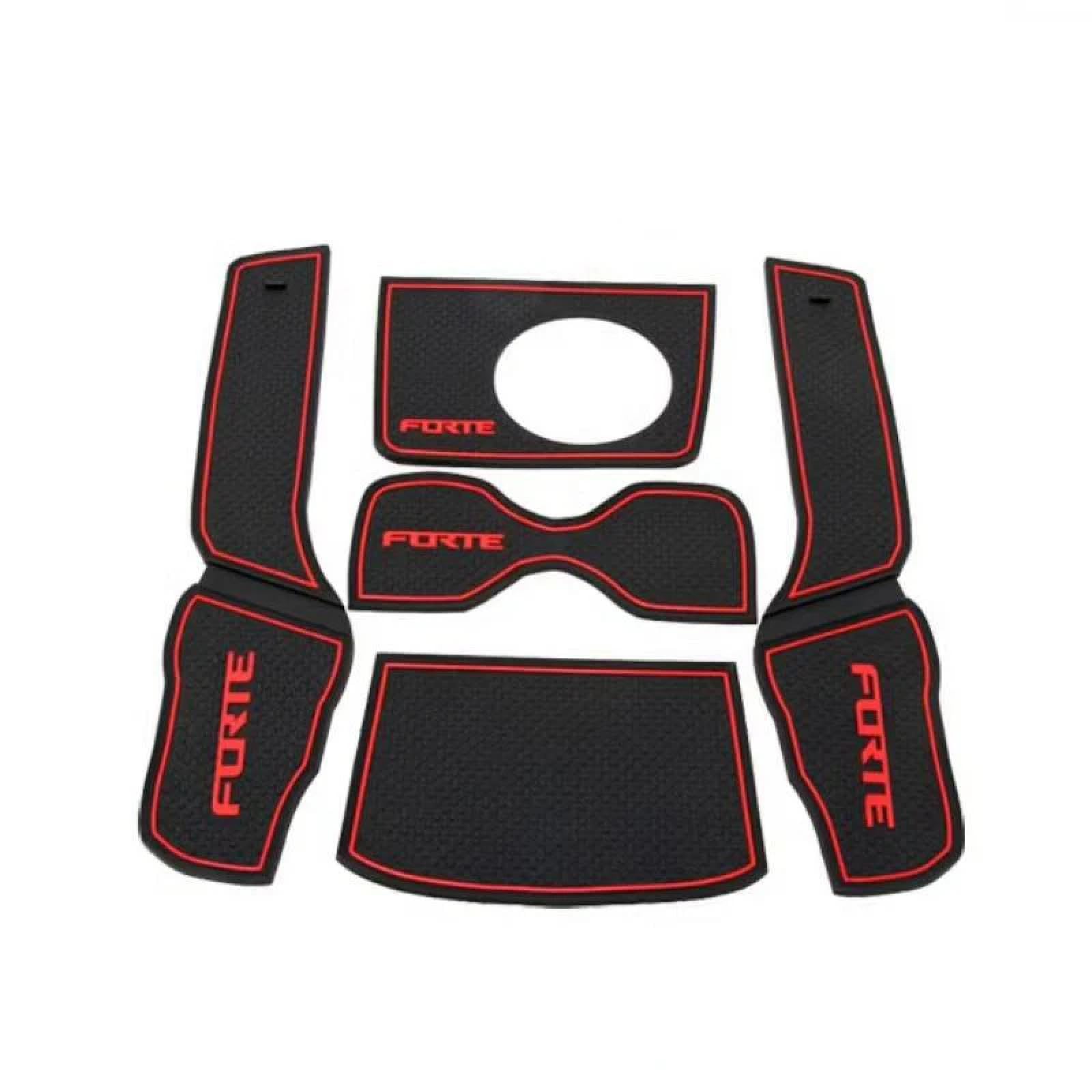 Car Door Slot Pad Mat Für Fürte 2009~2016 Auto Anti-Schmutz Pad Tür Nut von VPofhHF