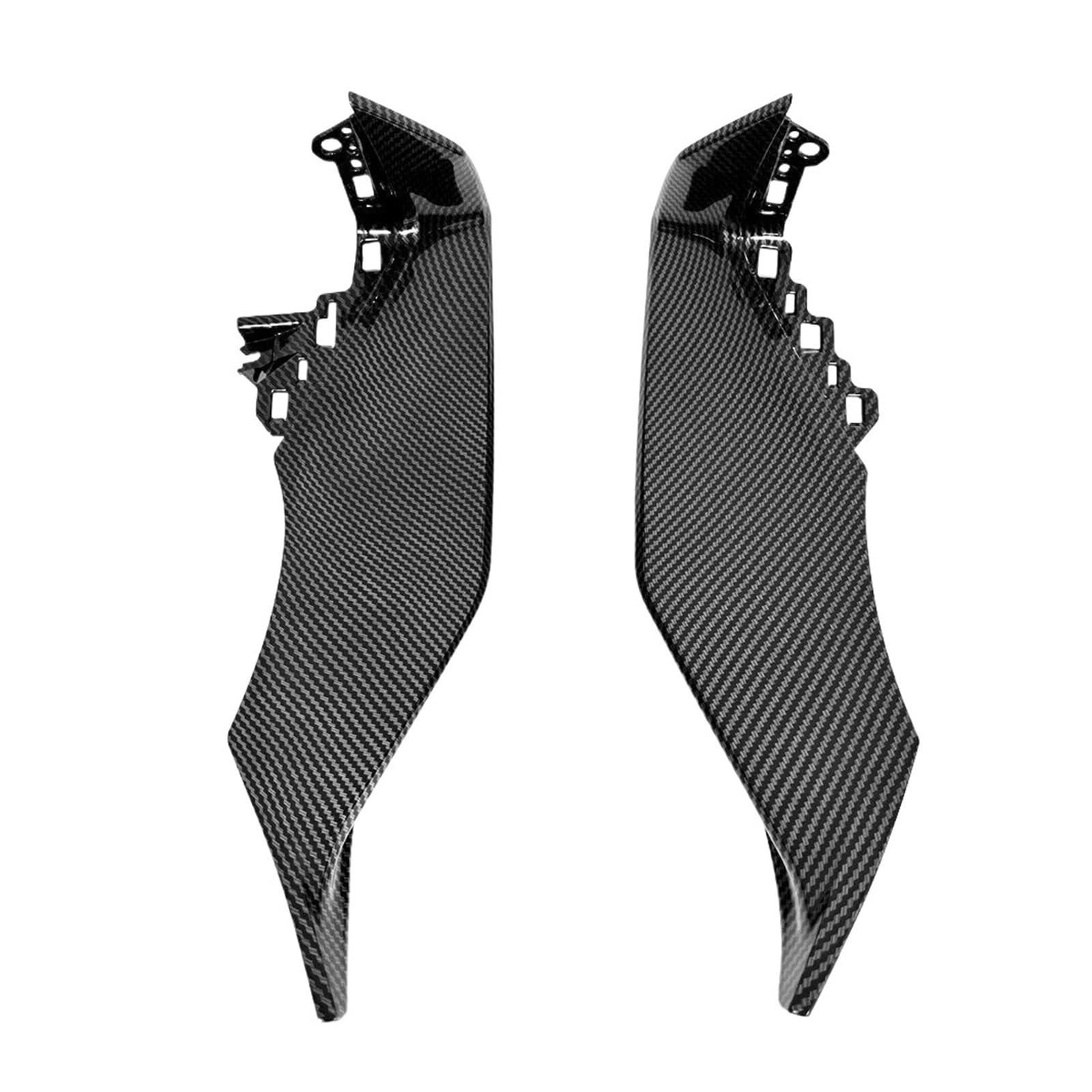 ABS Carbon Fiber Motorcycle Accessories Front Side Air Intake Duct Cover Fairing Part Compatible With YAMAHA YZFR1 YZF R1 R1M 2020 2021 2022 von VQJRZKPMX