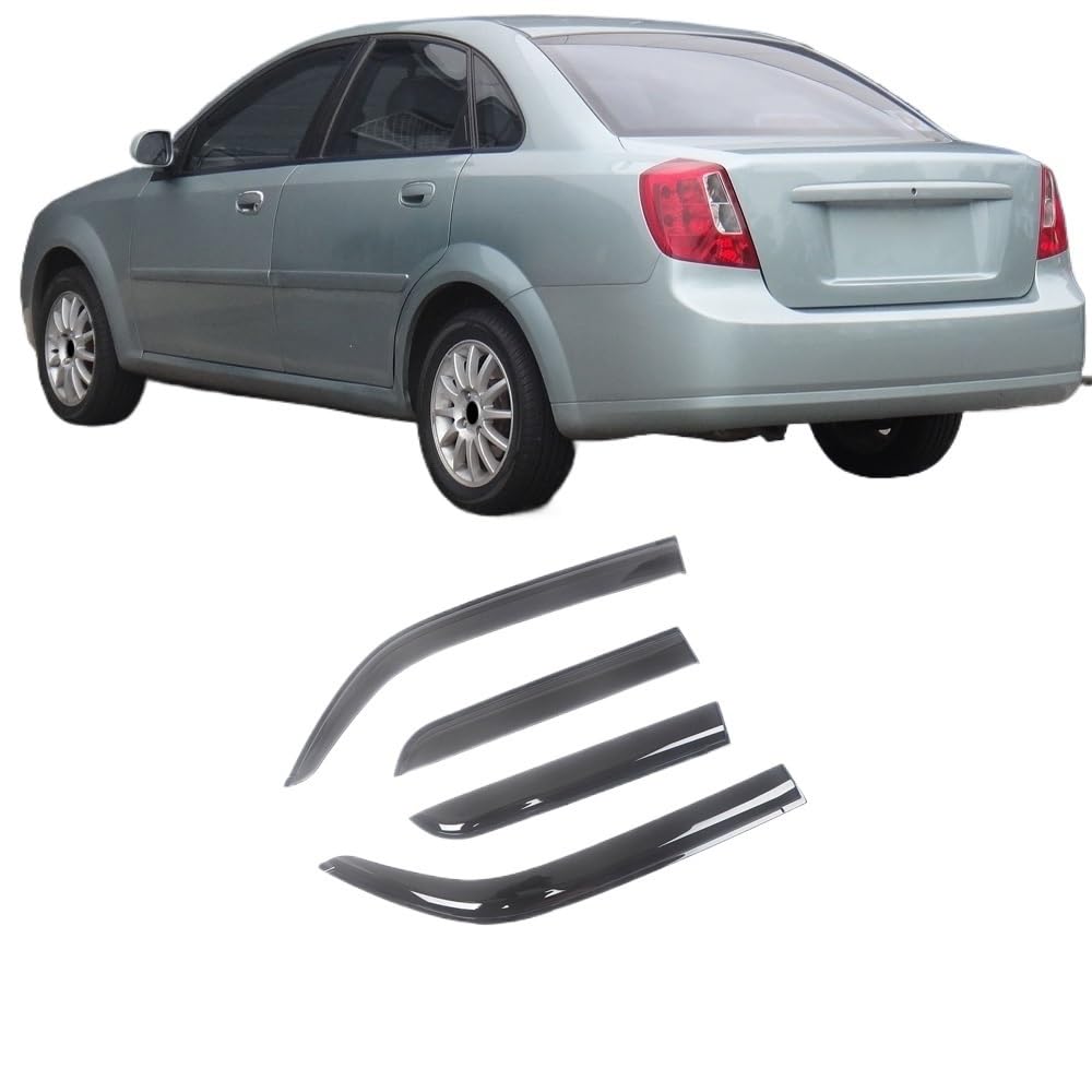 Car Side Window Visors Guard Vent Awnings Shelters Rain Guard Door Ventvisor Compatible With Lacetti J200 Sedan Wagon Hatchback(For Sedan J200) von VQJRZKPMX