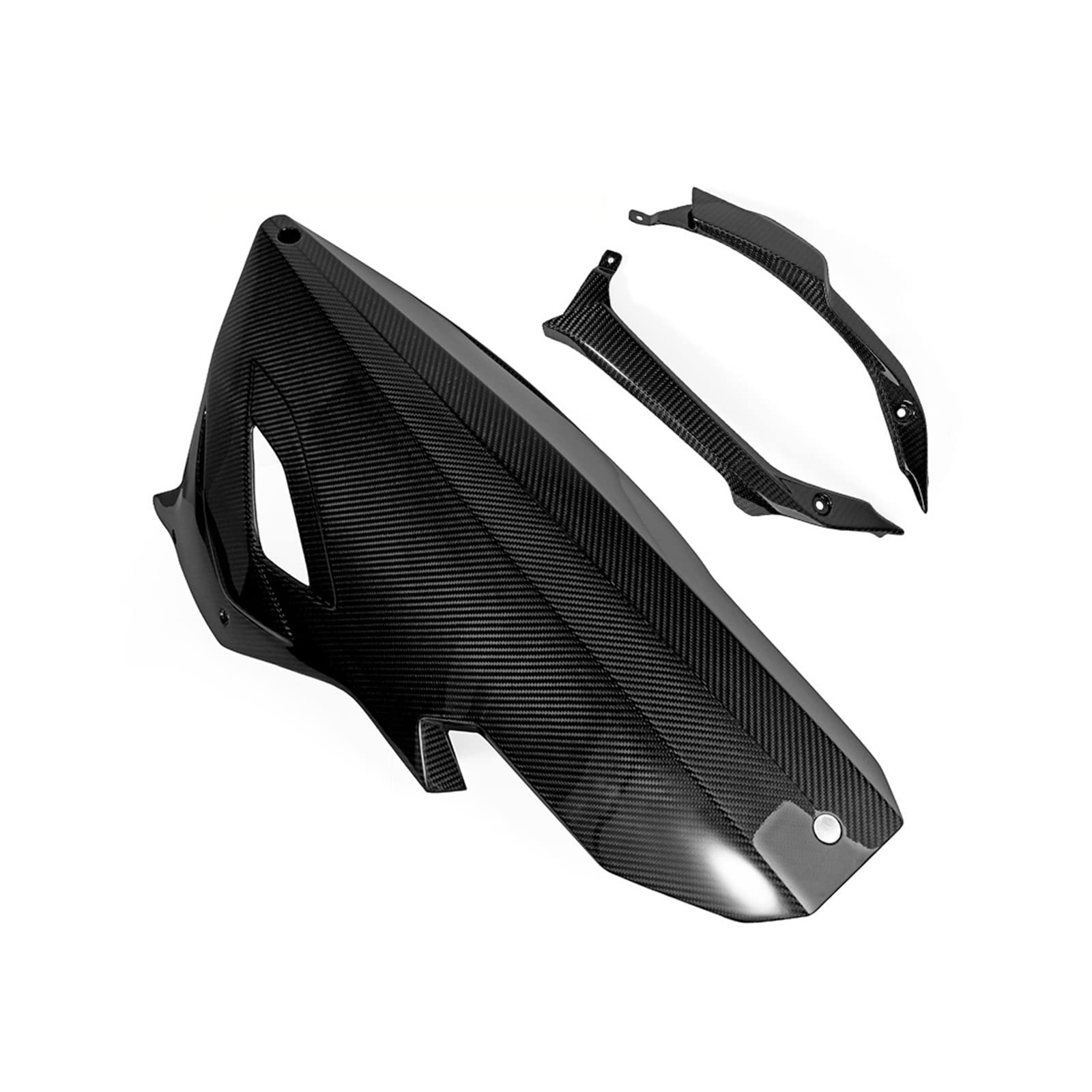 Carbon Fiber Motorcycle Belly Pan Fairing Lower Body Twill Weave Gloss Racing Compatible With S1000rr S1000 RR S 1000RR 2019 2020+(Gloss) von VQJRZKPMX