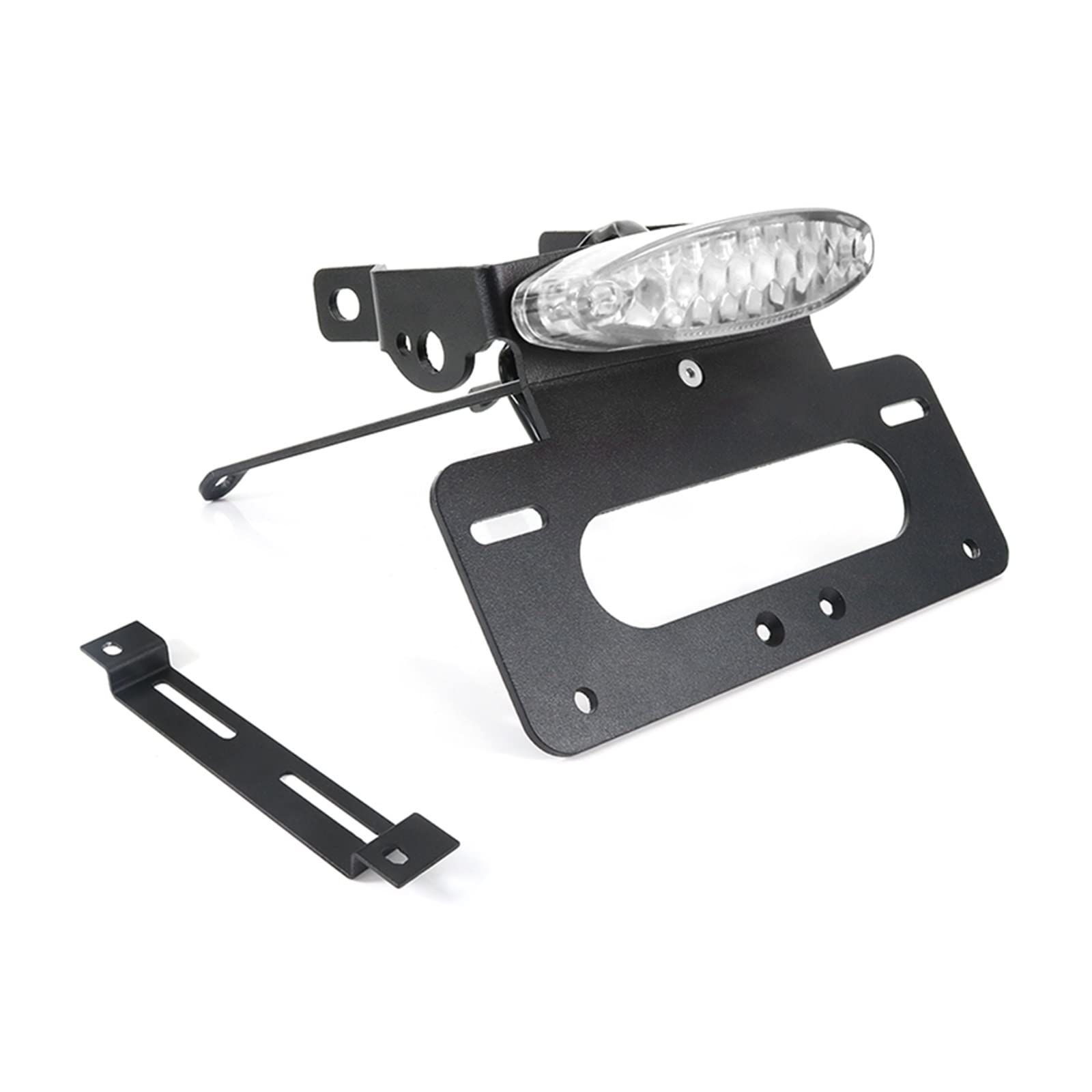 Fender Eliminator Kennzeichenhalter, kompatibel mit Husqvarna 701 Enduro Supermoto 2016 2017 2018 2019 2020 2021 2022 (Silber) von VQJRZKPMX