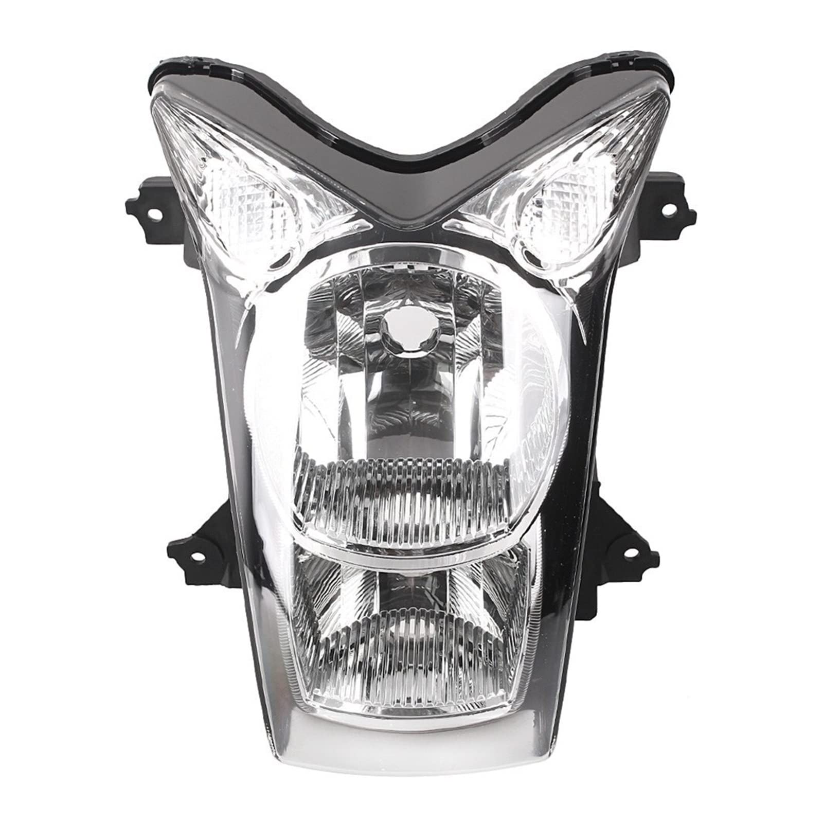 Motorbike Front Headlight Head Light Lamp Assembly Compatible With KAWASAKI ER-6N 2009 2010 von VQJRZKPMX