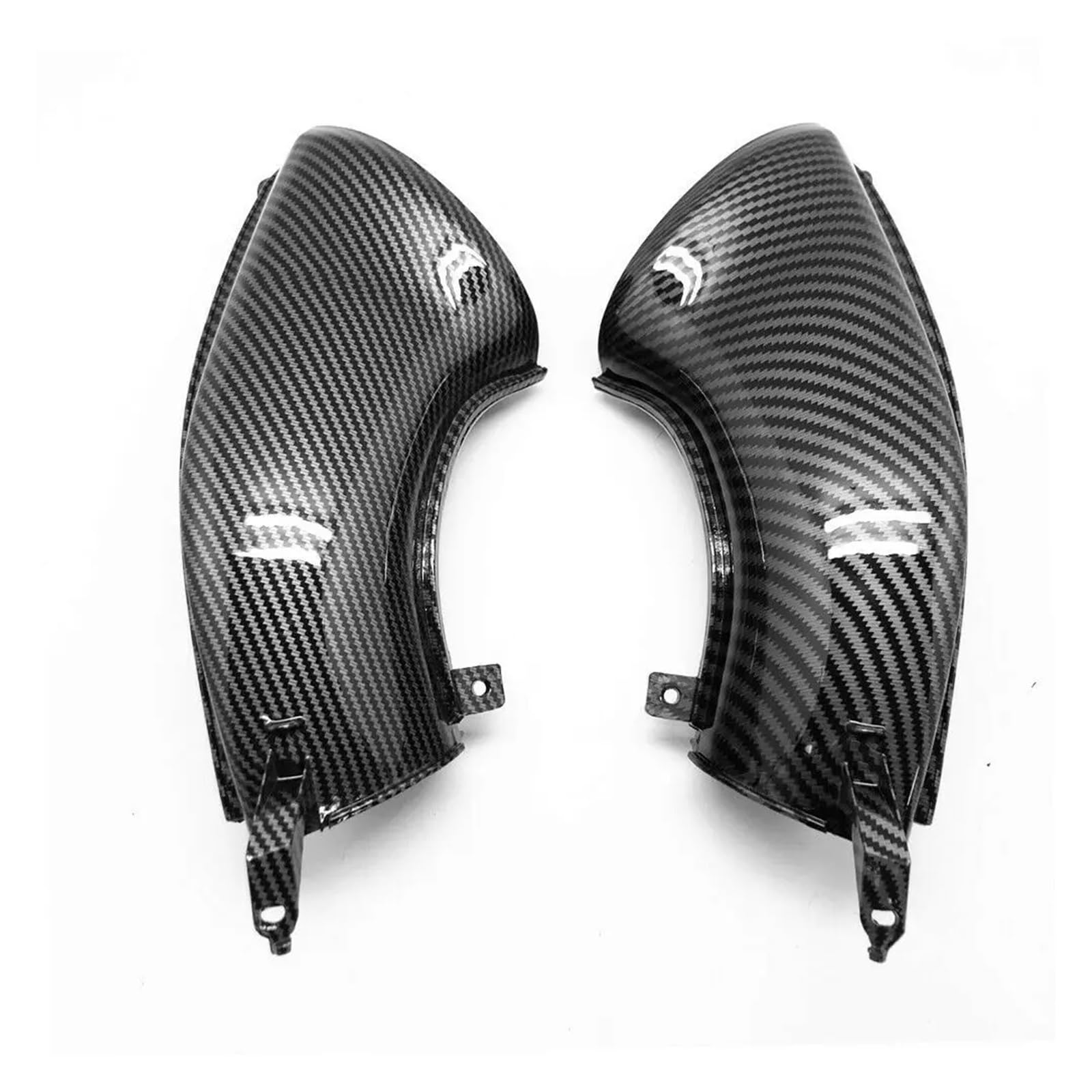 Motorcycle Accessories Carbon Fiber Side Air Intake Tube Duct Cover Cowl Lateral Guard Fairing Compatible With Yamaha YZF R1 YZFR1 2007 2008 von VQJRZKPMX