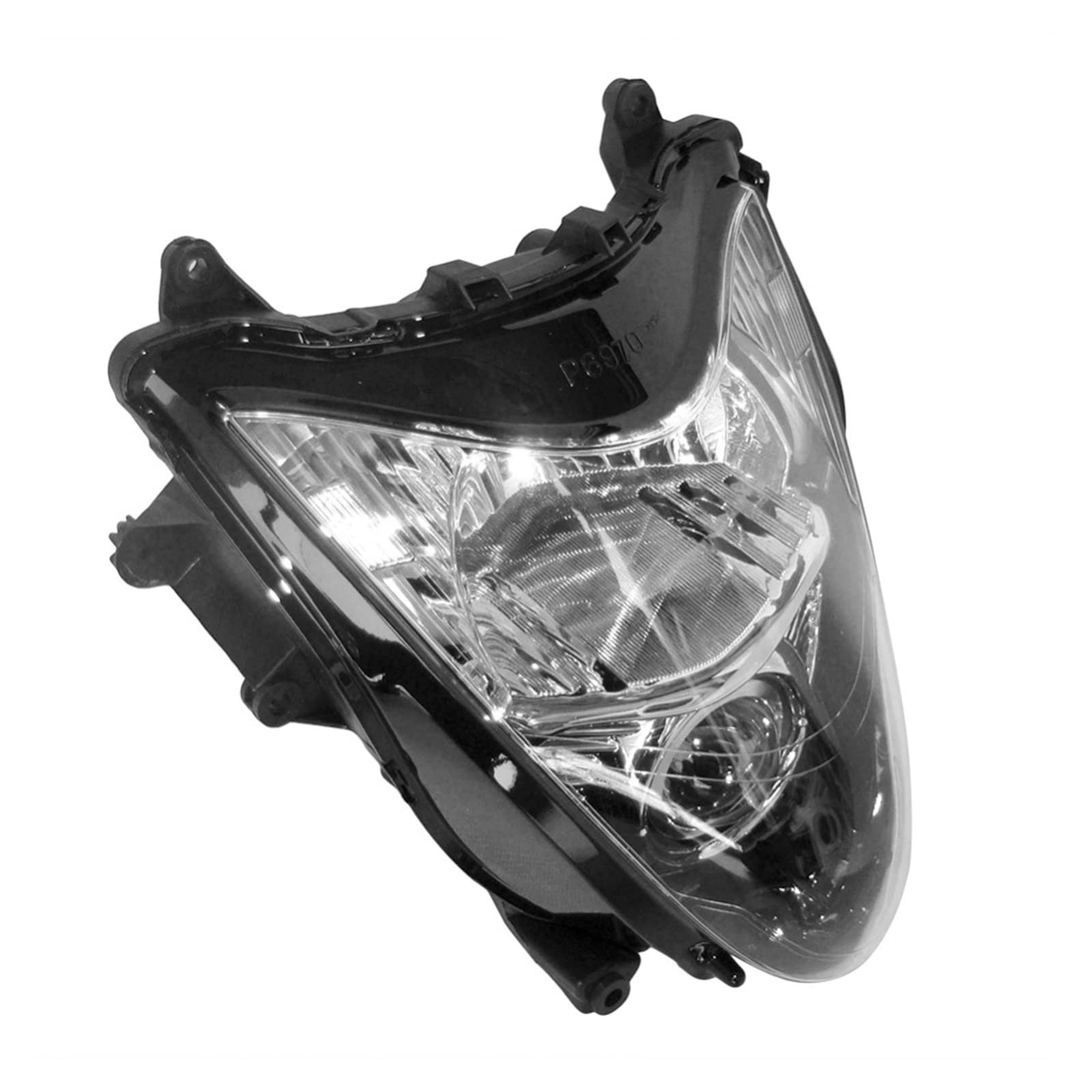 Motorcycle Headlight Super Bright White Headlamp Assembly Compatible With Suzuki GSXR1300 2008 2009 2010 2011 von VQJRZKPMX