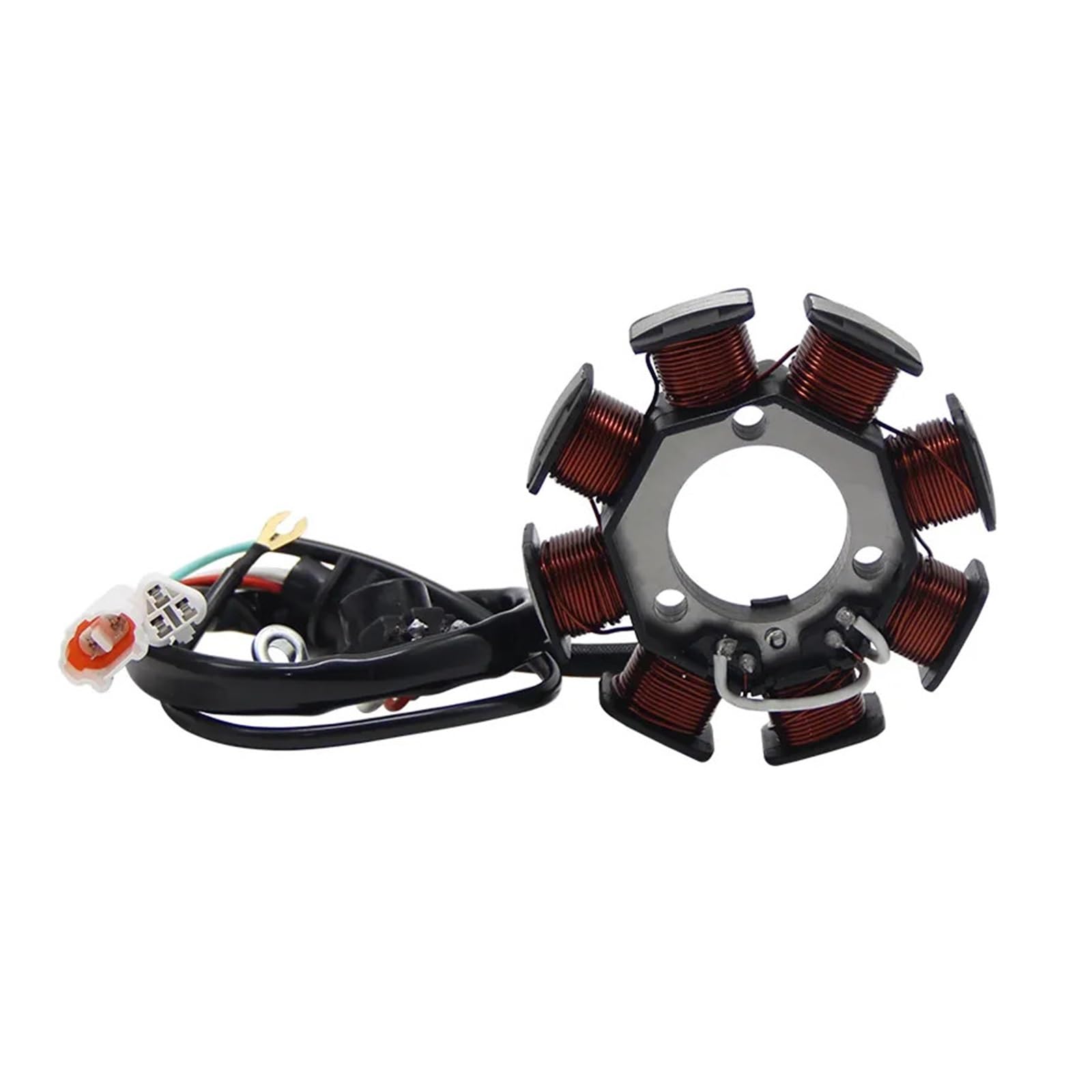 Motorrad Zündung Magnetic Stator Spule Kompatibel mit Yamaha Motorräder RAPTOR 125 YFM125RBW 2012 YFM125RDL YFM125RDW 2013 OEM:2PA-H1410-01 von VQJRZKPMX